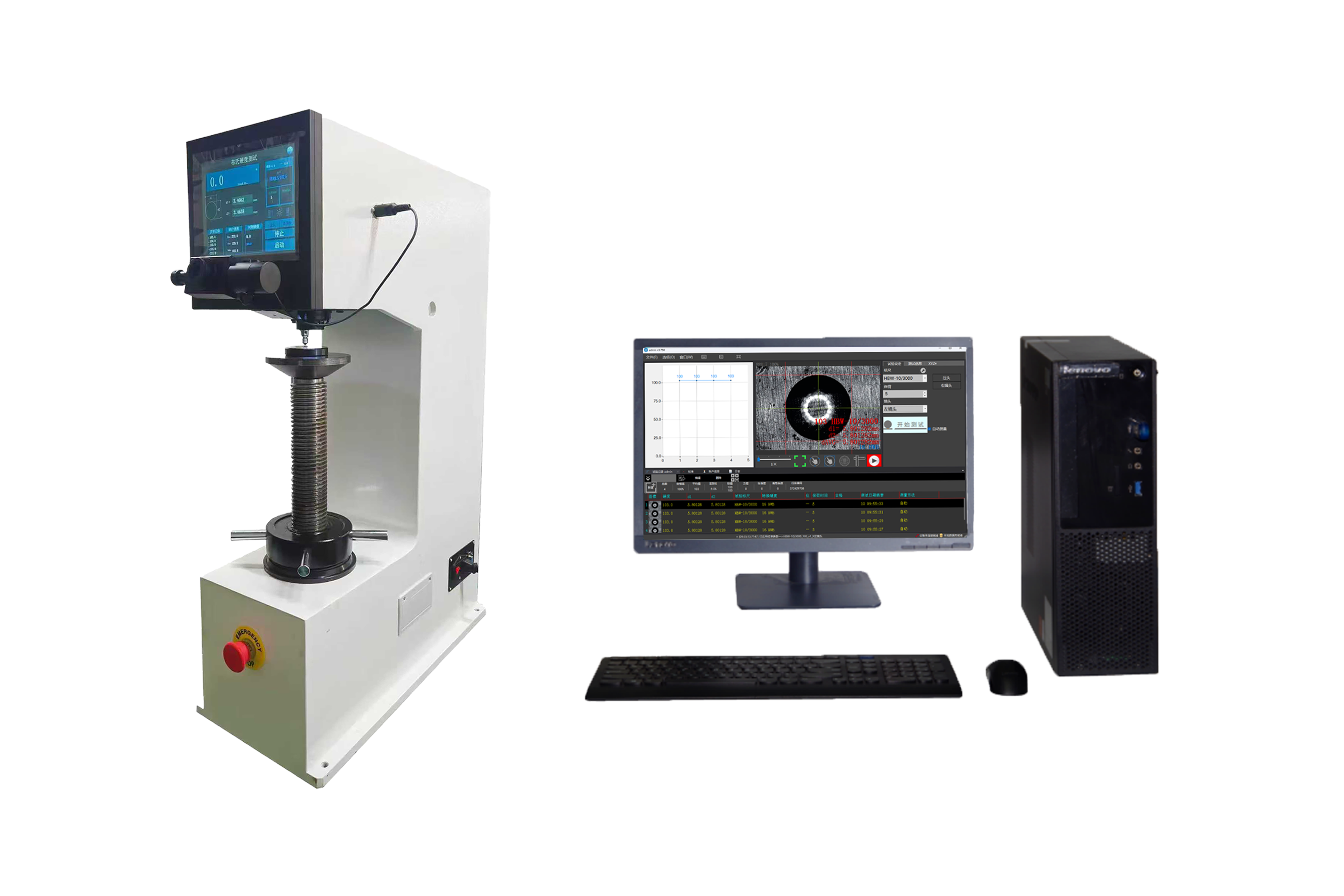 MHBS-3000AT-CCD“奥龙芯”数显布氏硬度计（配软件）